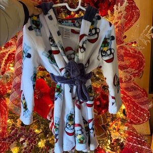 Cozy Bluey Christmas Fleece Robe